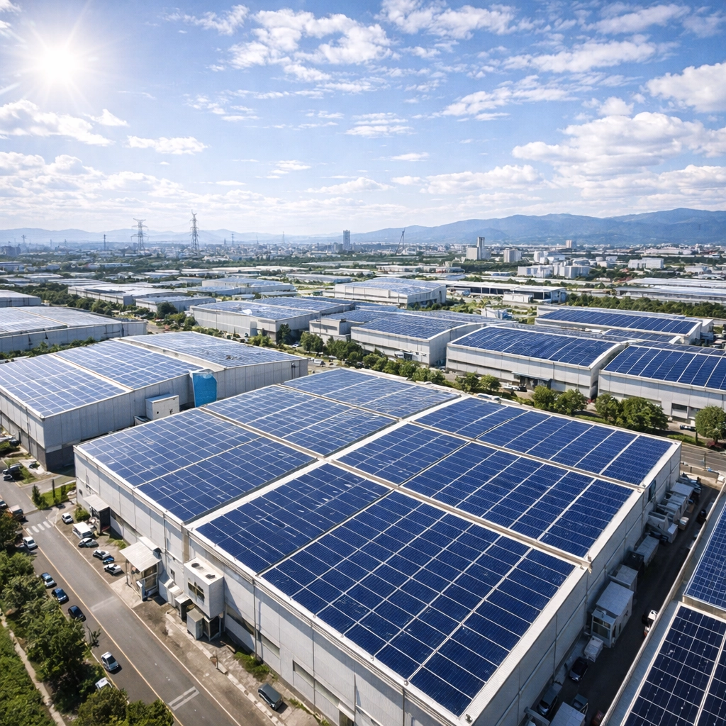 光電太陽能板架設及發電